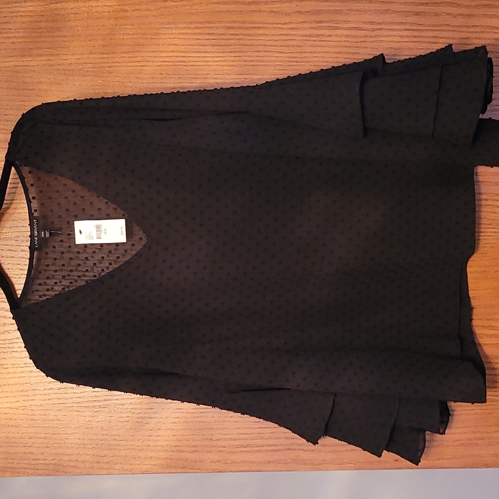 Ashley Stewart Flare sleeve shirt